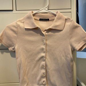Brandy Melville Button Down Collar Shirt